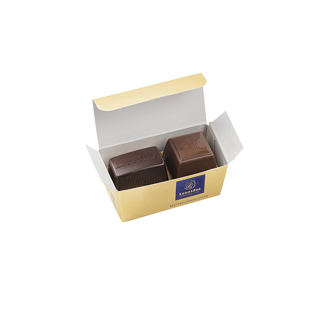 Mini ballotin de chocolats - 2 pièces